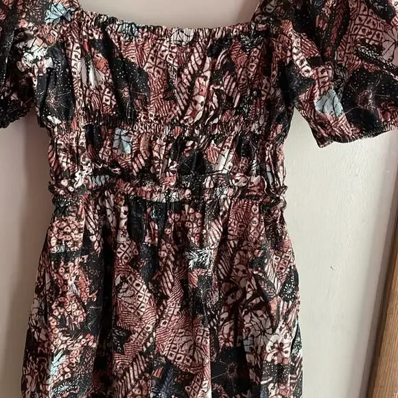 Ulla Johnson Alegria Playsuit Romper Rosewood